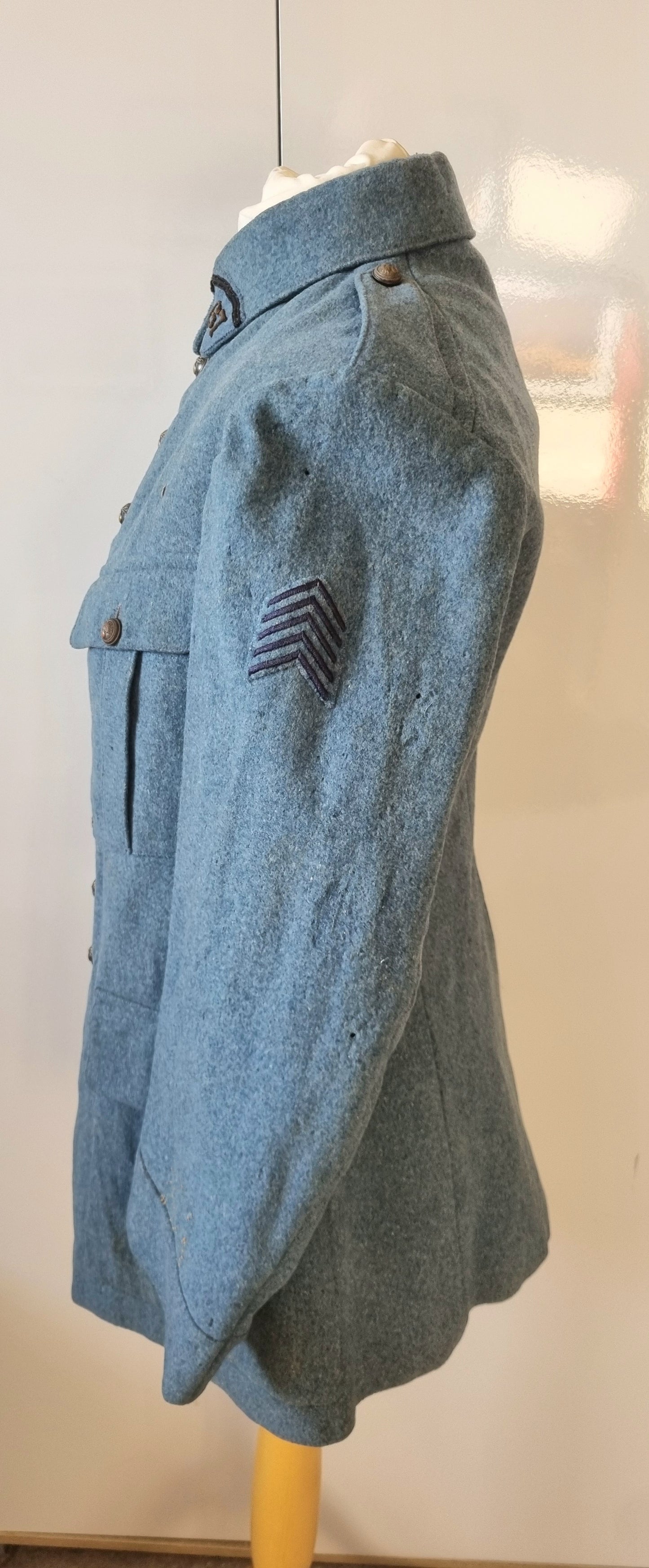 WW1 M1917 French Blue Horizon Tunic jacket Uniform to the 67th Infantry