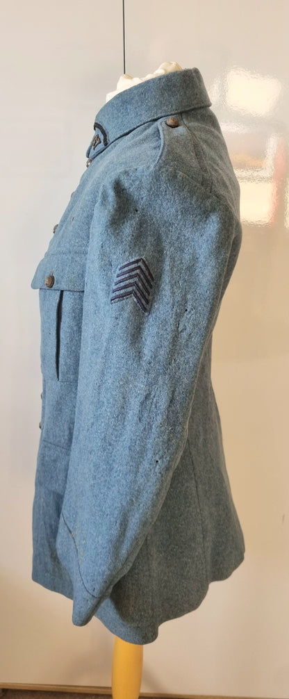 WW1 M1917 French Blue Horizon Tunic jacket Uniform to the 67th Infantry
