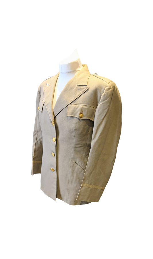 Fantastic And Rare WW2 Summer US WAC Womans Sub-Lieutenant Uniform Jacket