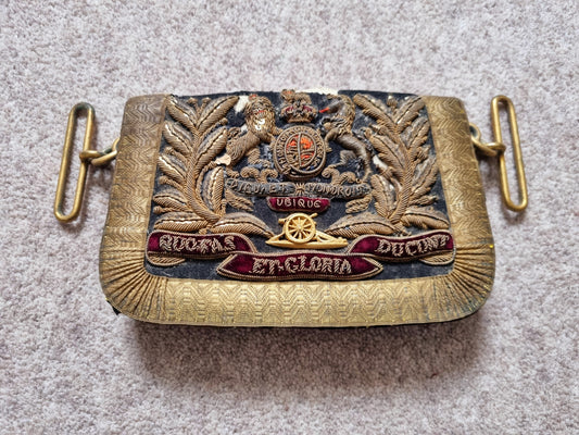 Victorian Royal Artillery Officer’s Dress Cartridge Pouch