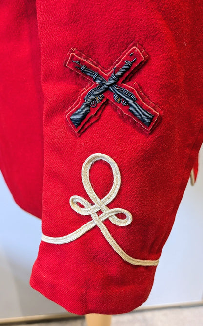 Rare Early Edwardian British Army Royal Welch Fusiliers Scarlet Frock