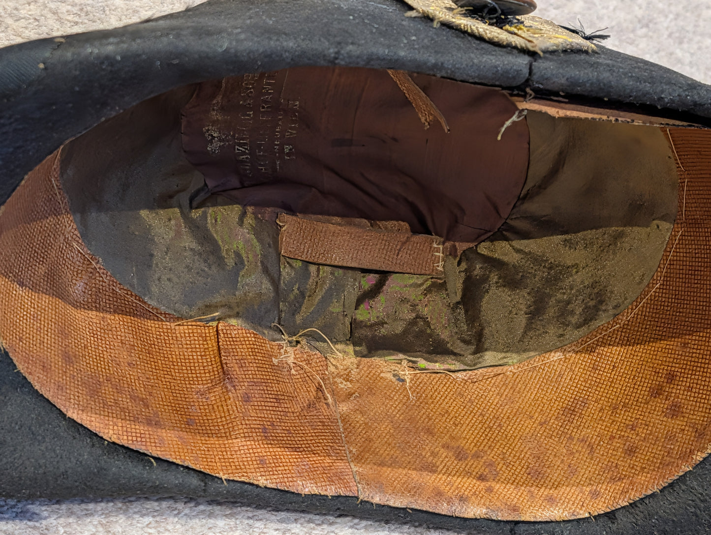 Rare KUK Austro-Hungarian Empire Civil Service Dress Bicorne