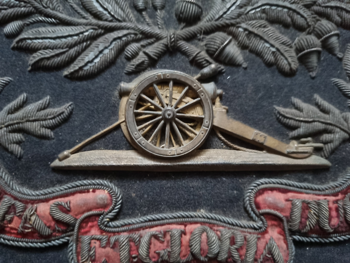 Rare Early Pattern Victorian Royal Artillery Volunteers Sabretache