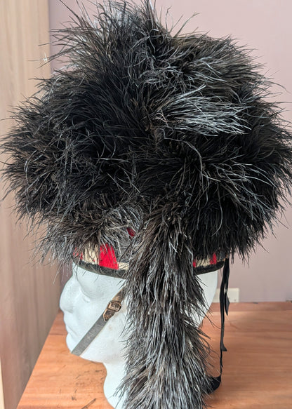 WW1 Era Black Watch Royal Highlanders 4 Tail Feather Bonnet