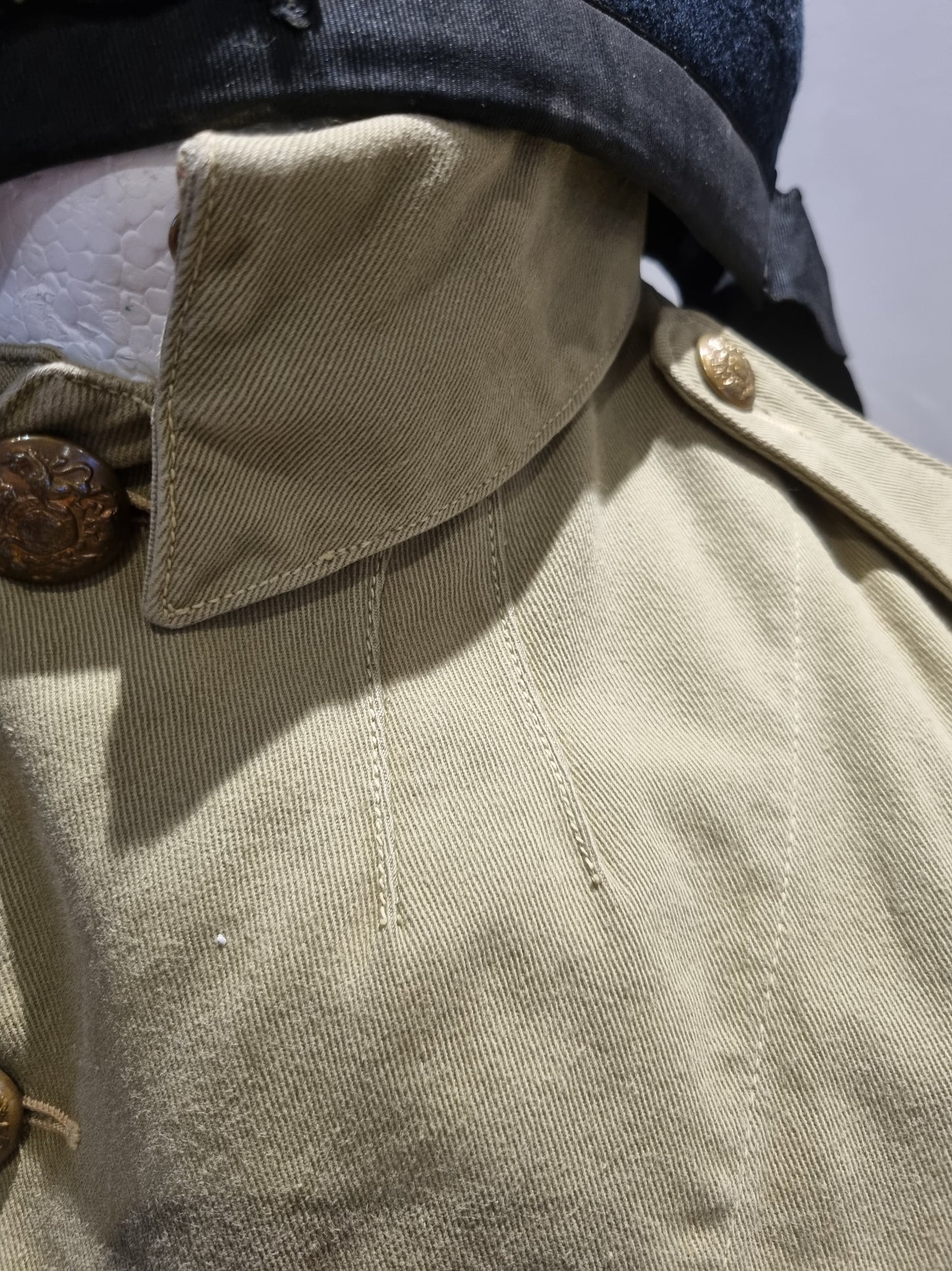 Rare WW1 Tropical KD Highland Light Infantry Uniform Cutaway Jacket Trews & Glengarry