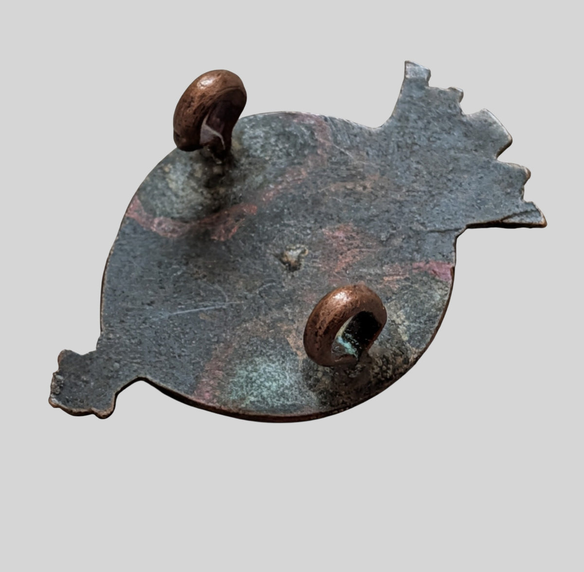 Duke Of Lancaster's Own Regiment Officer's Bronze Collar Badge