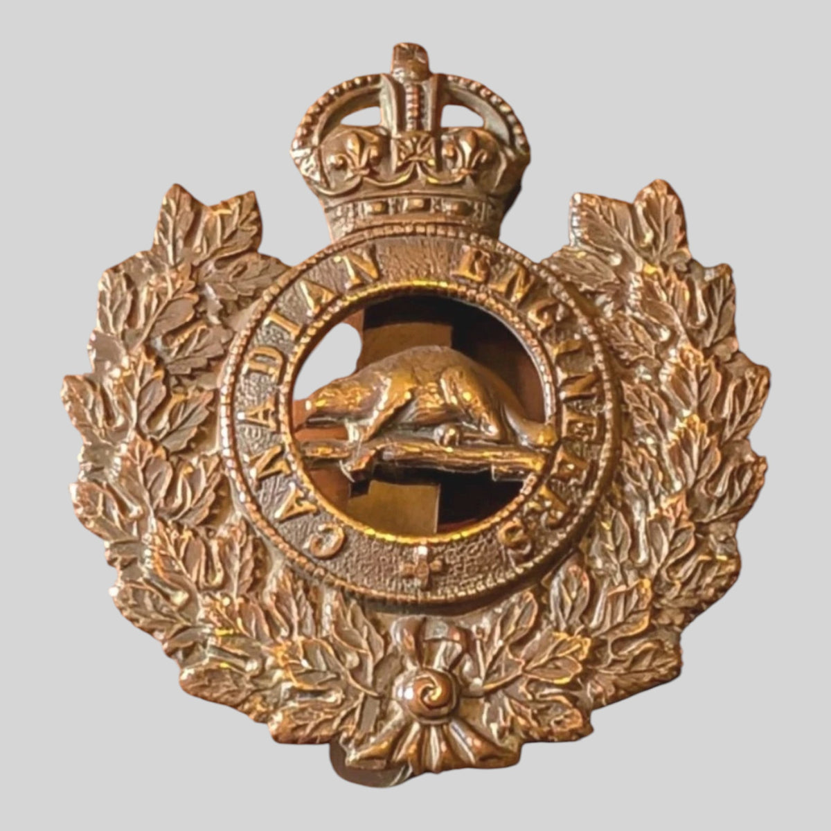 WW1 Canadian Engineers Corps Canada CEF Cap Badge