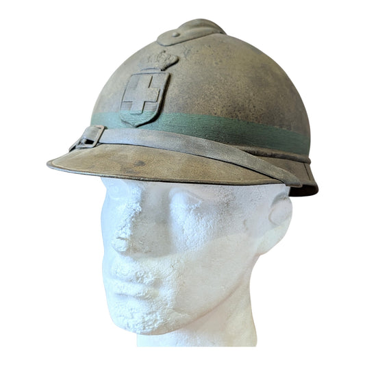Extremely Rare WW1 Greek Army M18 ‘Adrian’ Helmet