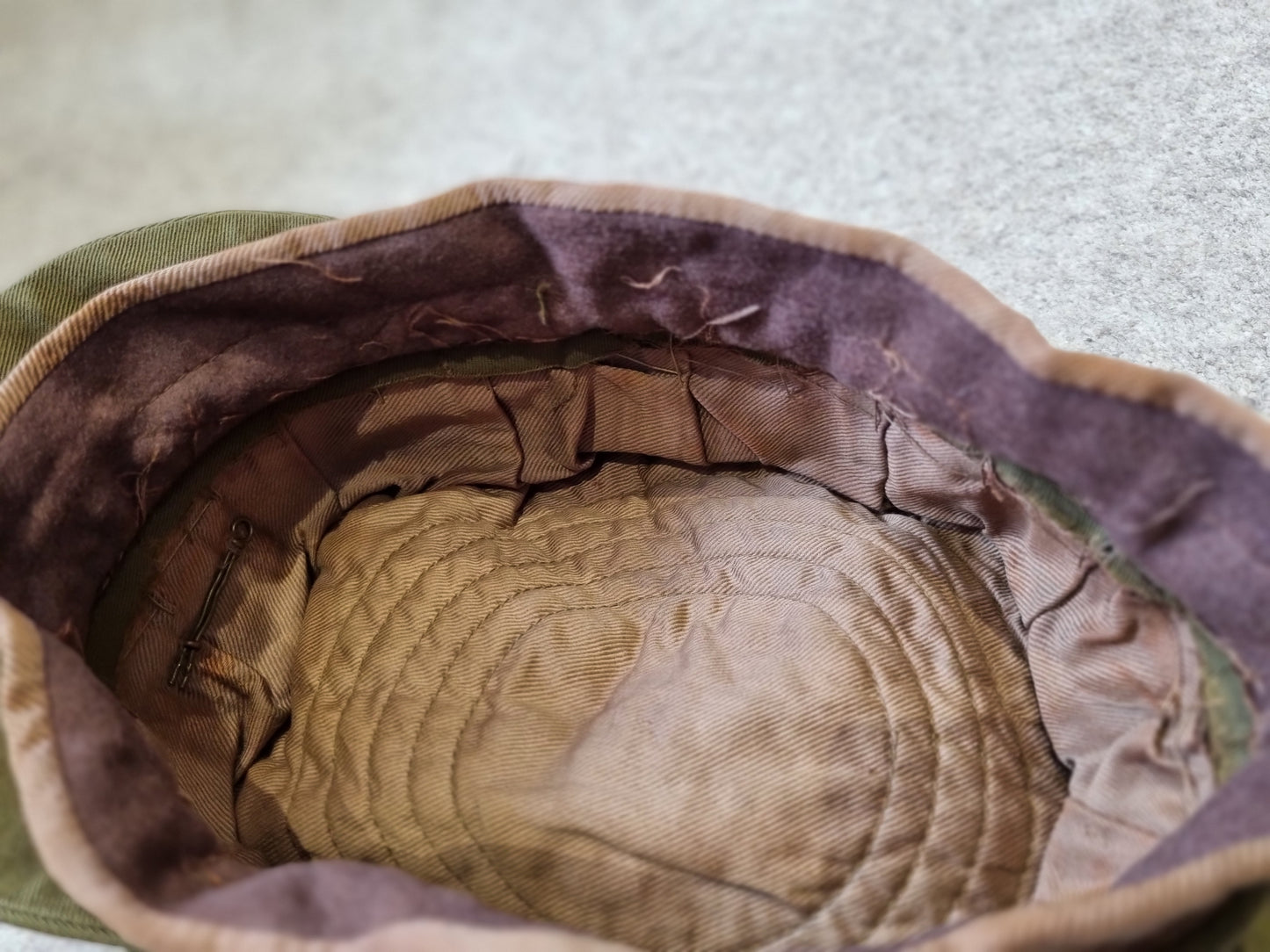 SOLD! Fantastic Rare WW1 Royal Flying Corps RFC Floppy Visor Trench Cap