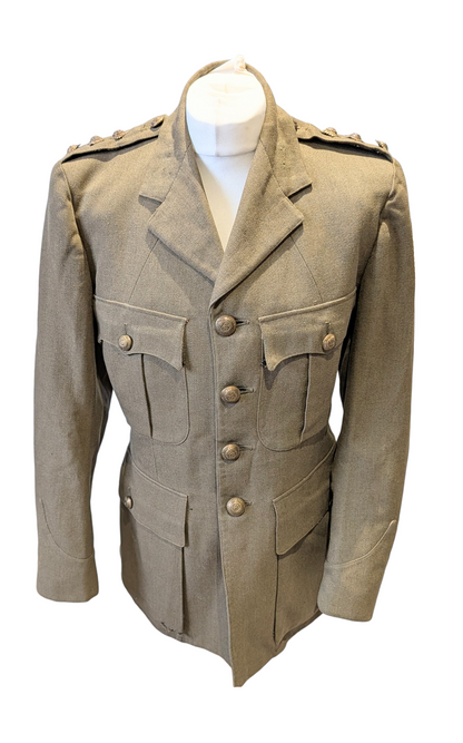 WW2 Royal Engineers Captain's Uniform Service Jacket 1941 Named