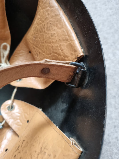 SOLD! Post-War Reused WW2 Czechoslovakian Vz32 Helmet
