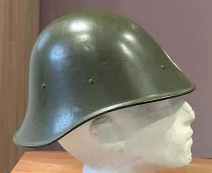Rare WW2 Dutch Red Cross M27 Steel Helmet