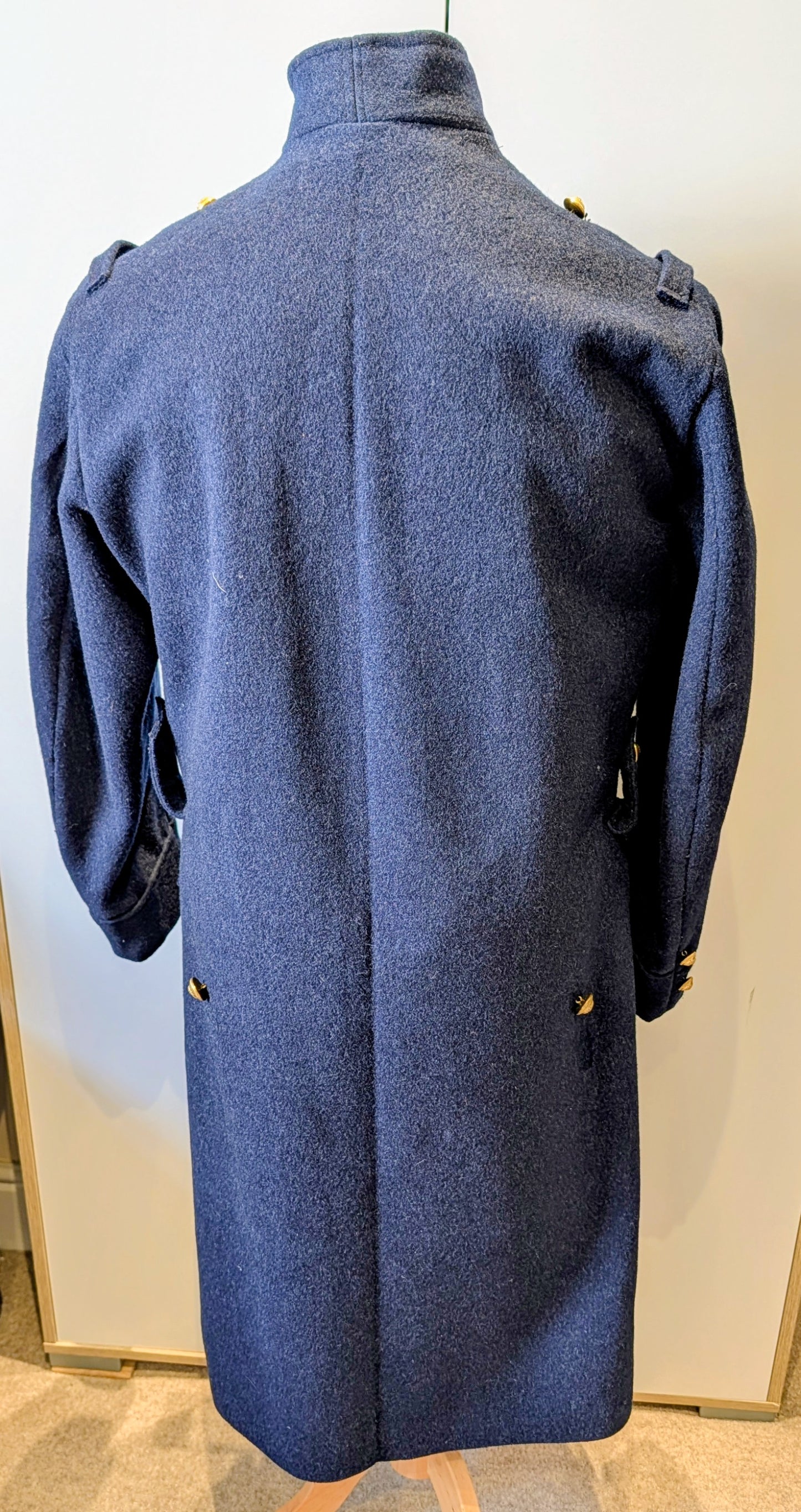 WW2 1940 Dated French Army Infantry Dark Blue Greatcoat Unissued