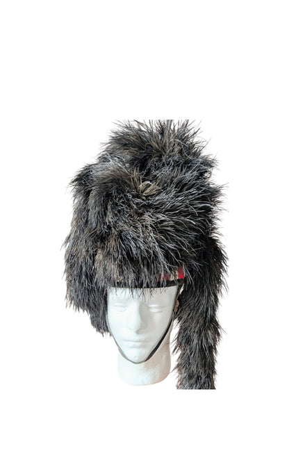 WW1 Era Black Watch Royal Highlanders 4 Tail Feather Bonnet