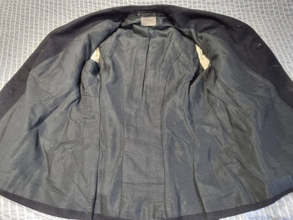 Rare WW1 Highland Light Infantry HLI Major's Cutaway No 1 Blue Dress Jacket - Named