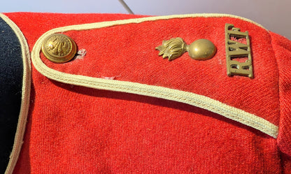 Rare Early Edwardian British Army Royal Welch Fusiliers Scarlet Frock