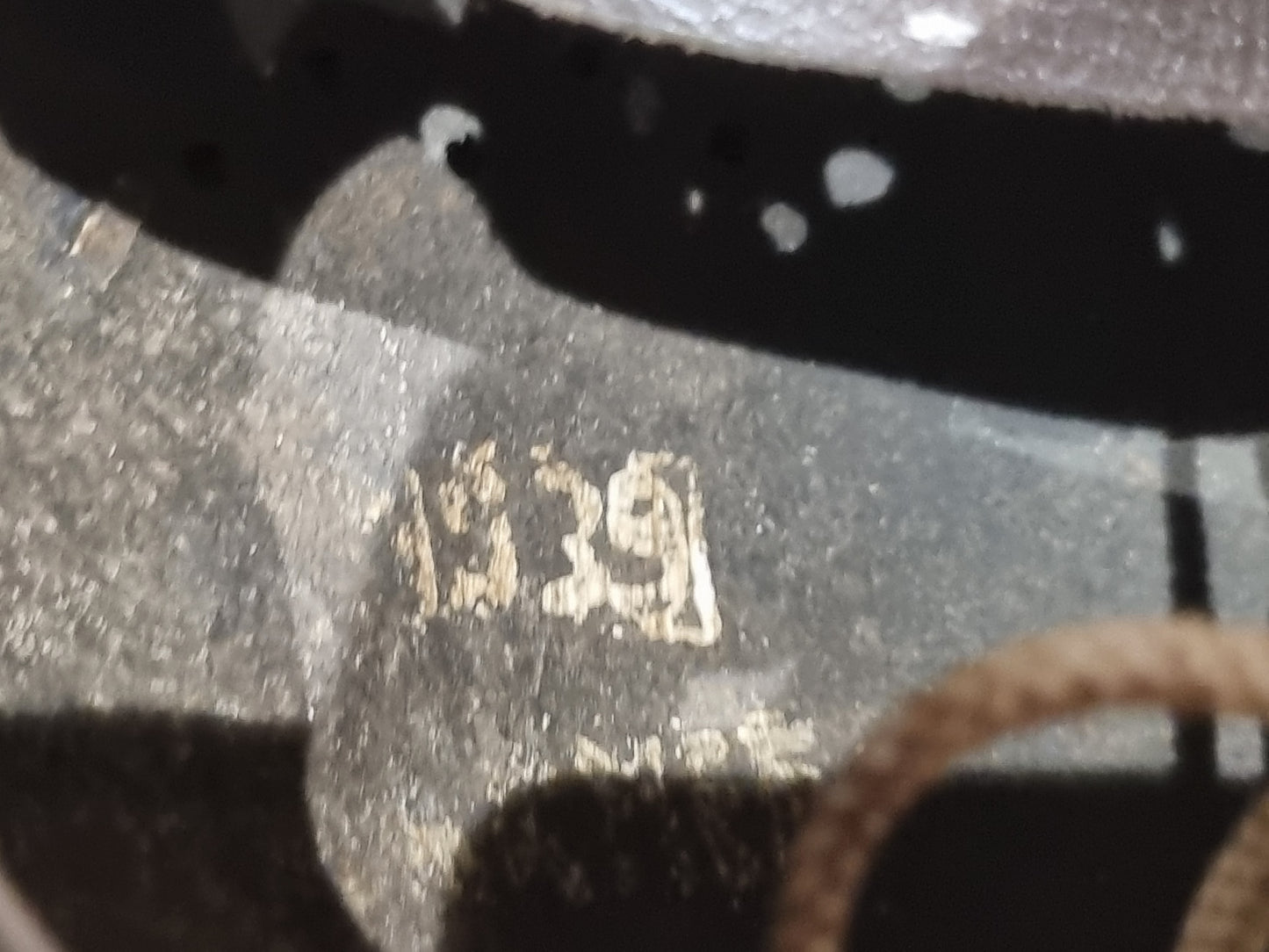 SOLD! WW2 Belgian Army M31 Adrian Helmet