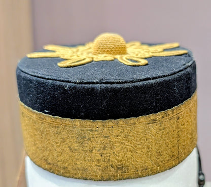 Victorian Royal Artillery  Senior NCO Pill Box hat With Chinstrap