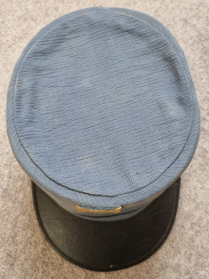 Rare WW1 Horizon Blue  French Army 9th Infantry 2nd Lieutenant Kepi Cap