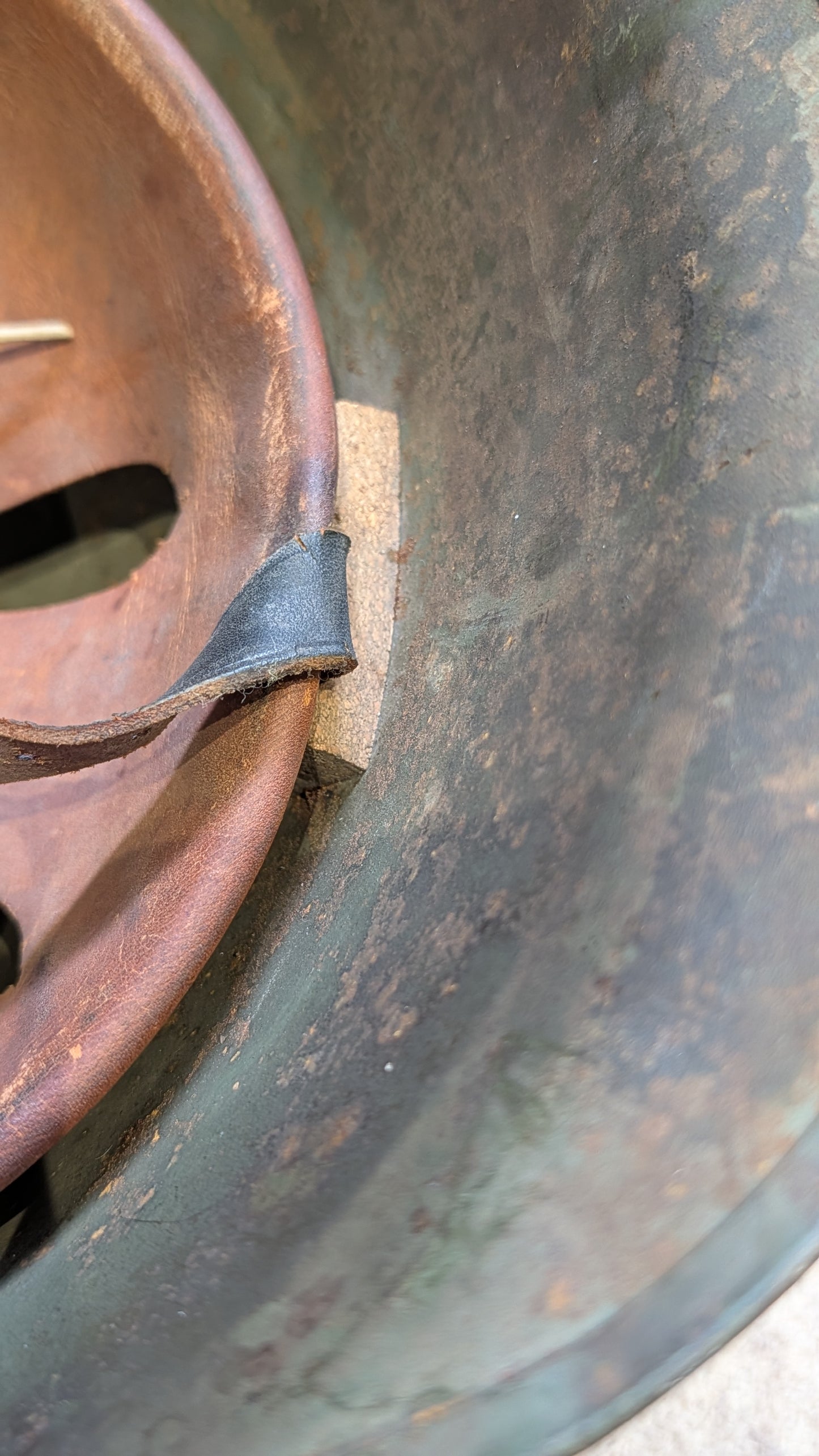 WW2 M23/41 Danish Army combat helmet
