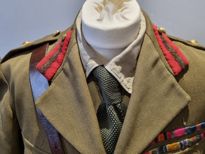 WW1 Complete Uniform With Cane, Sam Browne  & Boots Major General Francis Adrian Wilson CMG Royal Artillery