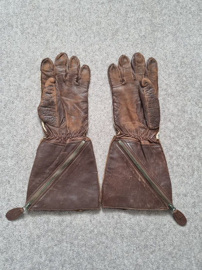 WW2 1941 Pattern RAF Flying Gloves, Air Ministry Stamped