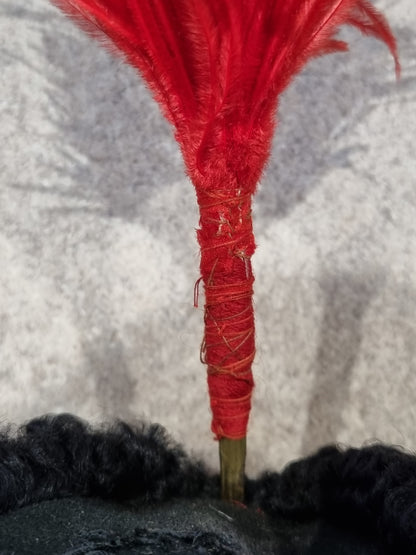 SOLD! Rare Victorian British Army Kings Royal Rifle Corps Astrakan Wool Busby