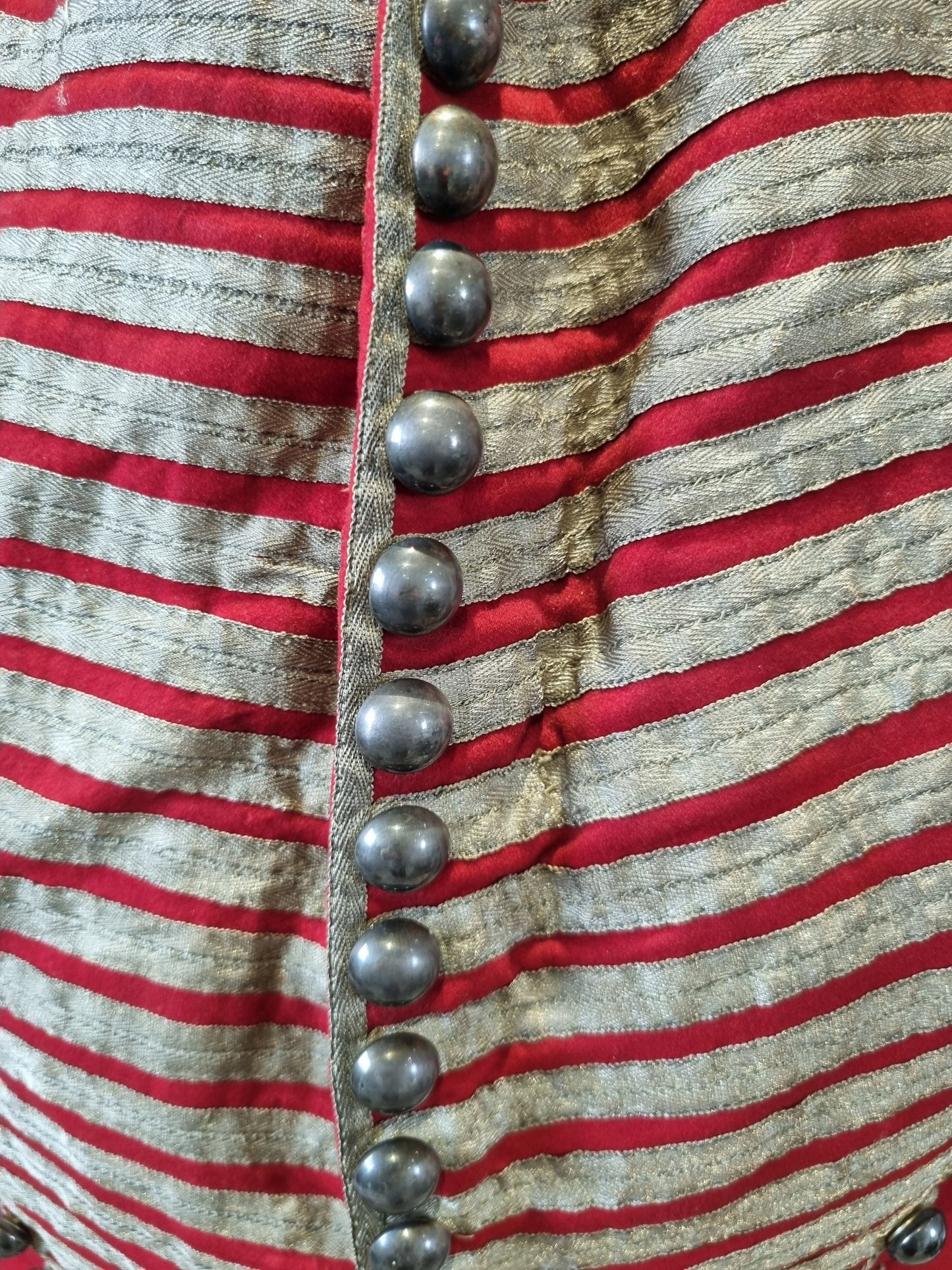 Superb Victorian Westmorland & Cumberland Hussars Shell Jacket & Trousers, Dated 1889