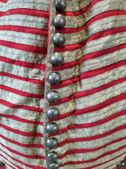 Superb Victorian Westmorland & Cumberland Hussars Shell Jacket & Trousers, Dated 1889