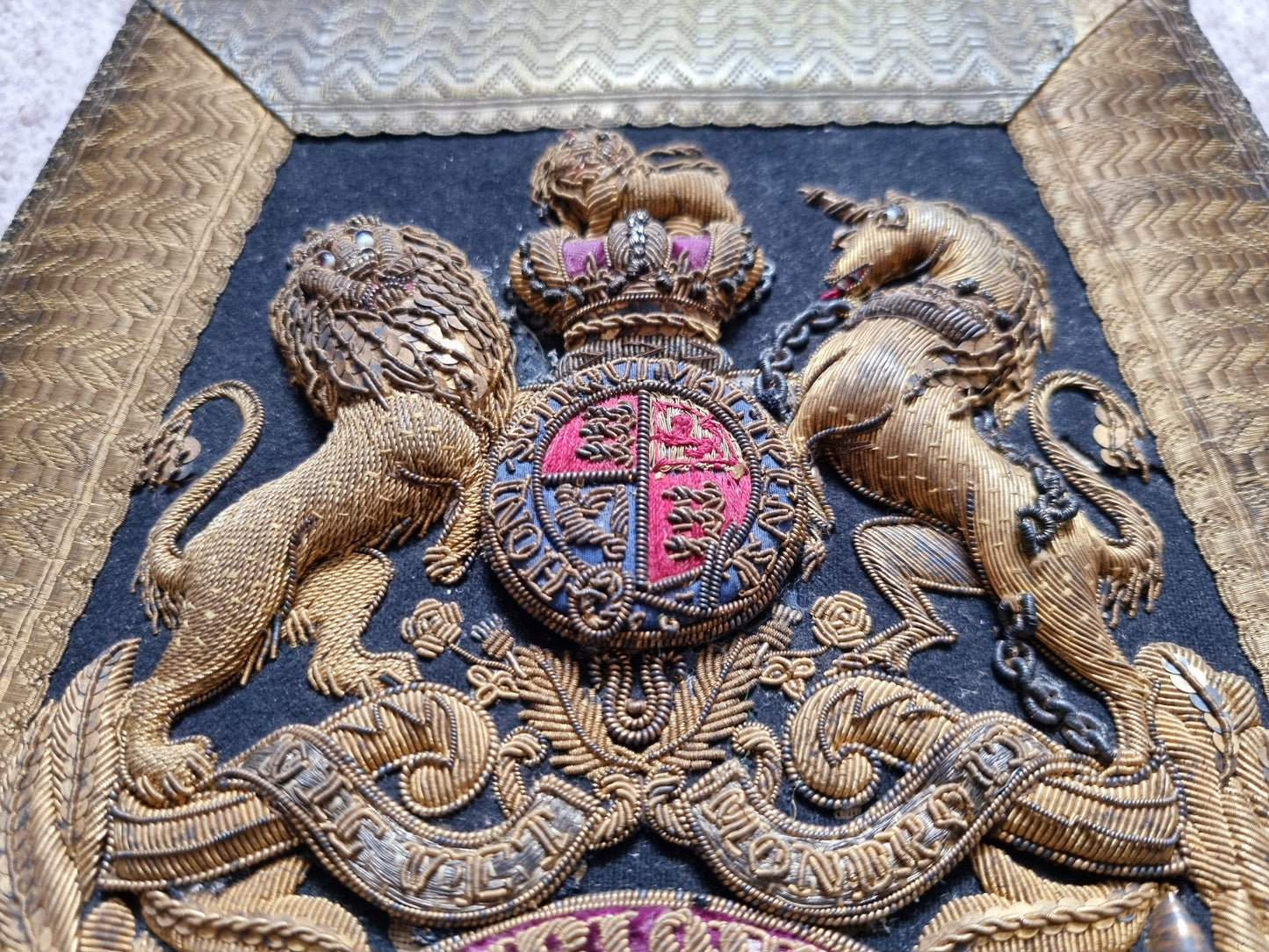 SOLD! Victorian Royal Artillery Officer’s Dress Sabretache and Cover