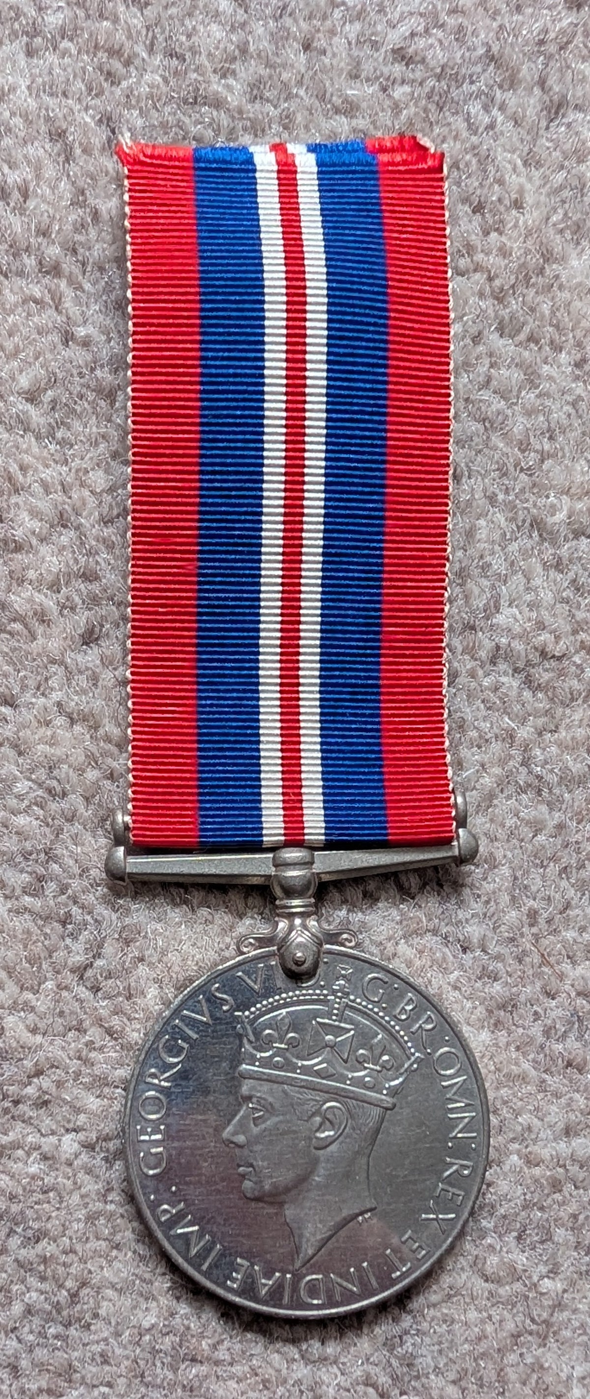 SOLD! WW2 Casualty KIA 4 Medal Group Issue Box & Award Slip LESLIE ALBERT MARSHALL