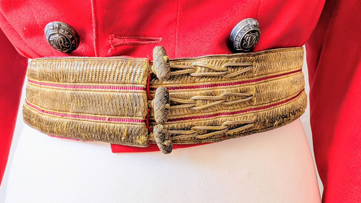 Beautiful Victorian Queen's Own Worcestershire Yeomanry Cavalry Coatee 1837-41