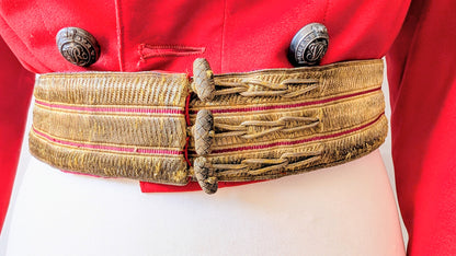 Beautiful Victorian Queen's Own Worcestershire Yeomanry Cavalry Coatee 1837-41