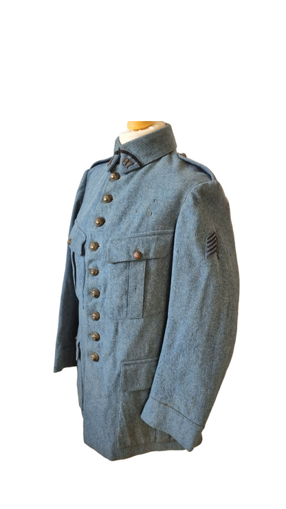 WW1 M1917 French Blue Horizon Tunic jacket Uniform to the 67th Infantry