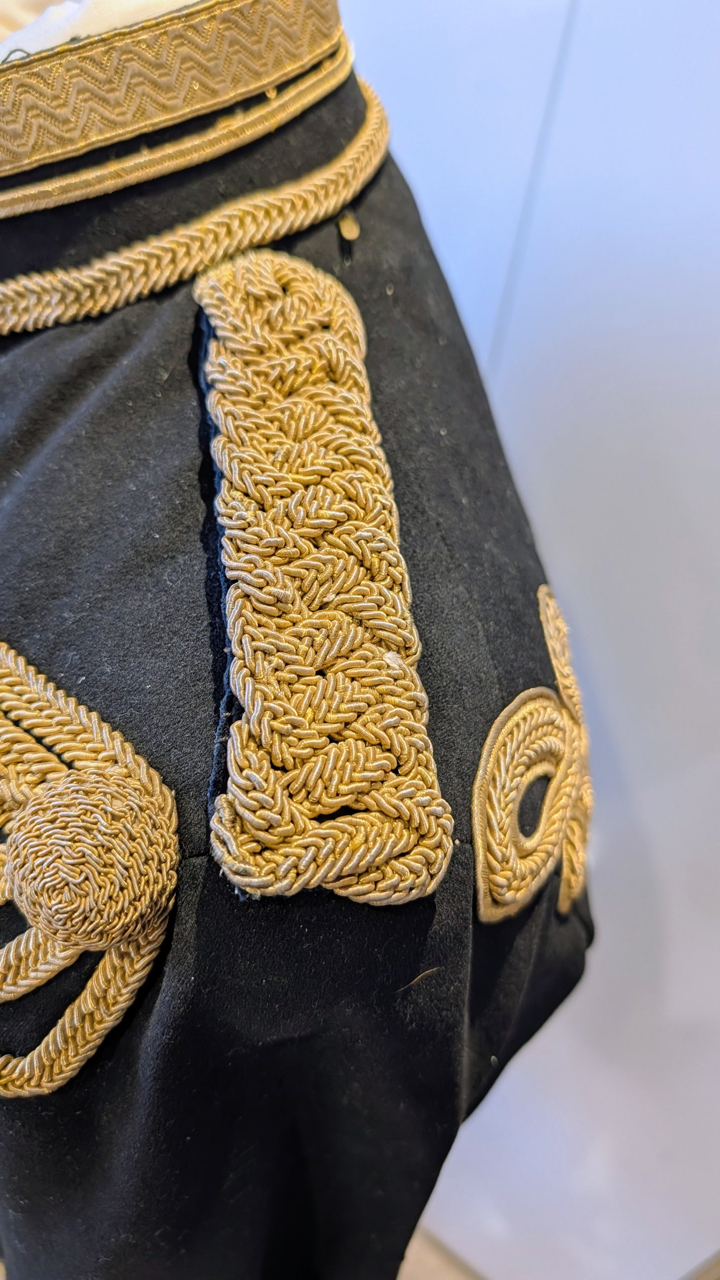 SOLD! Beautiful Original Early 20th Century 18th Hussars Full Dress Frogged Jacket