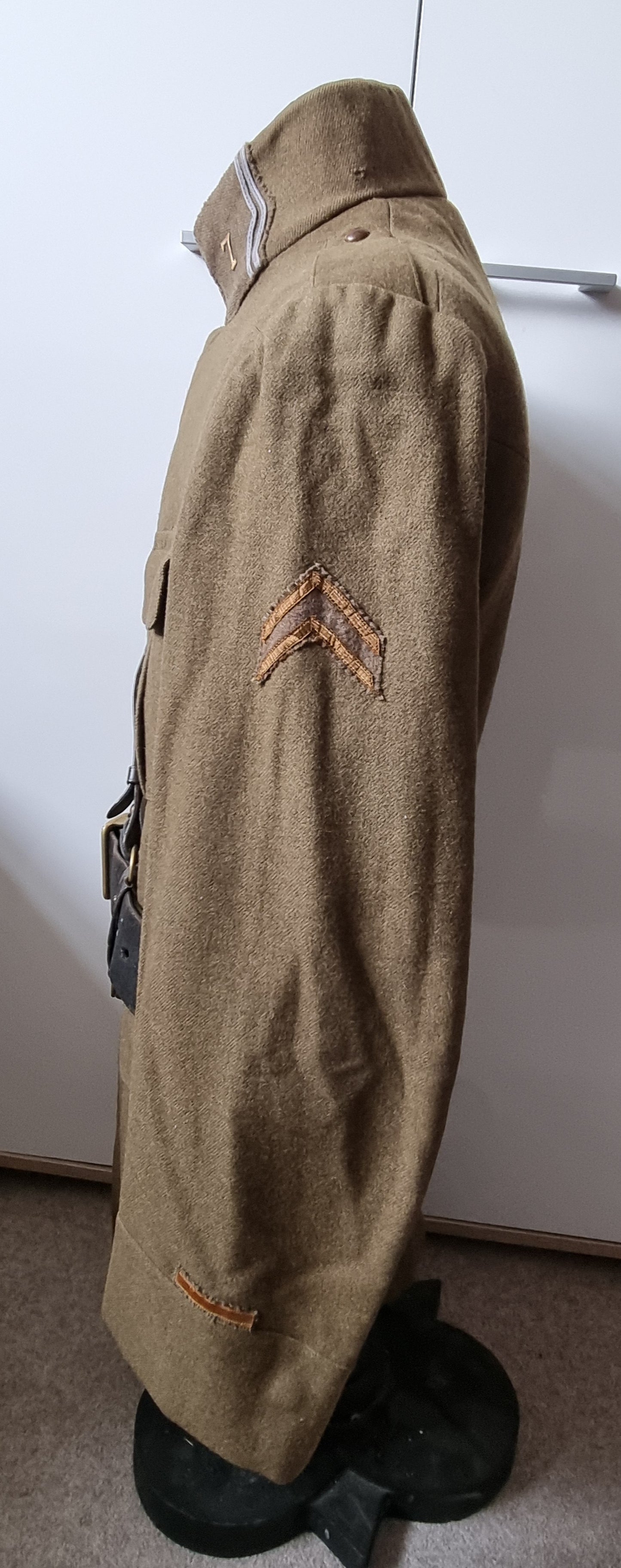 SOLD! Rare WW1 French 7th Tirailleur Colonial Uniform & M1915 ‘Adrian’ Helmet Set