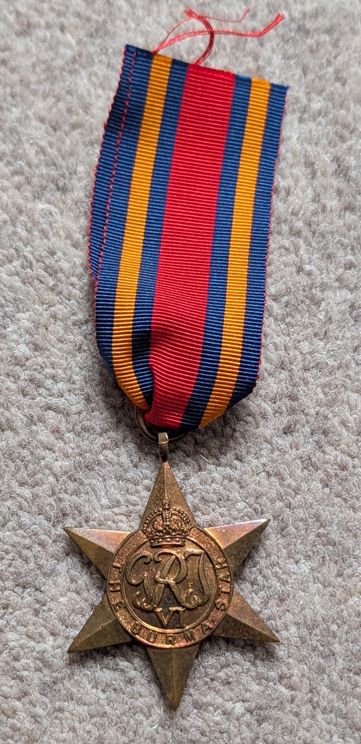 SOLD! WW2 Casualty KIA 4 Medal Group Issue Box & Award Slip LESLIE ALBERT MARSHALL