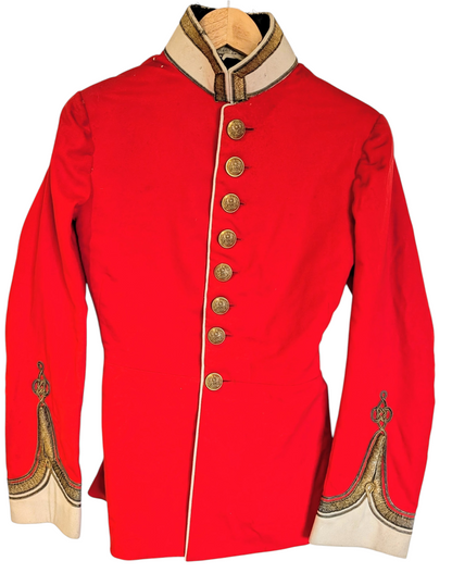 SOLD! Rare Pre WW1 British Army Essex Regiment Scarlet Tunic Dated 1912