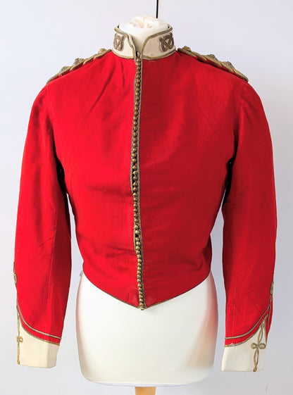 Victorian South Staffordshire Scarlet Undress Shell Jacket & Waistcoat