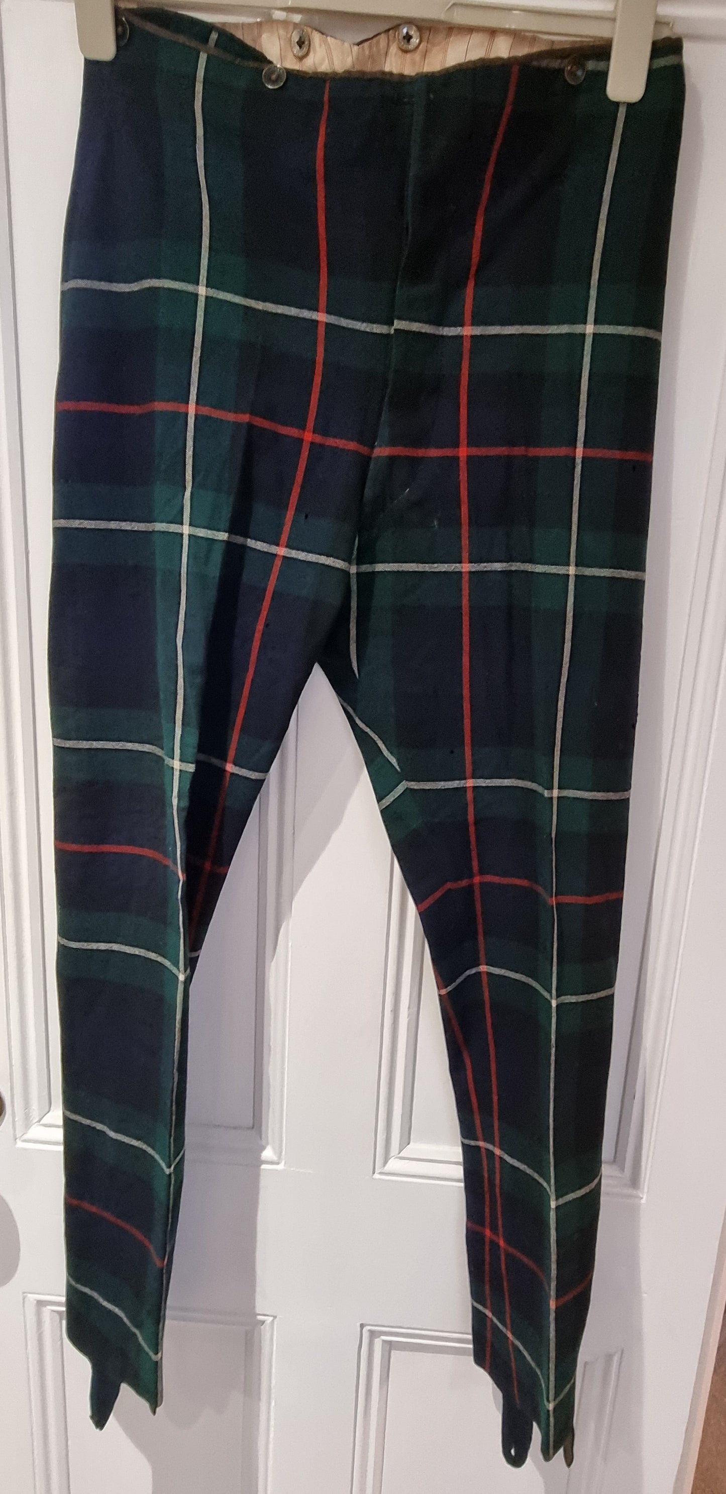 Rare WW1 Tropical KD Highland Light Infantry Uniform Cutaway Jacket Trews & Glengarry