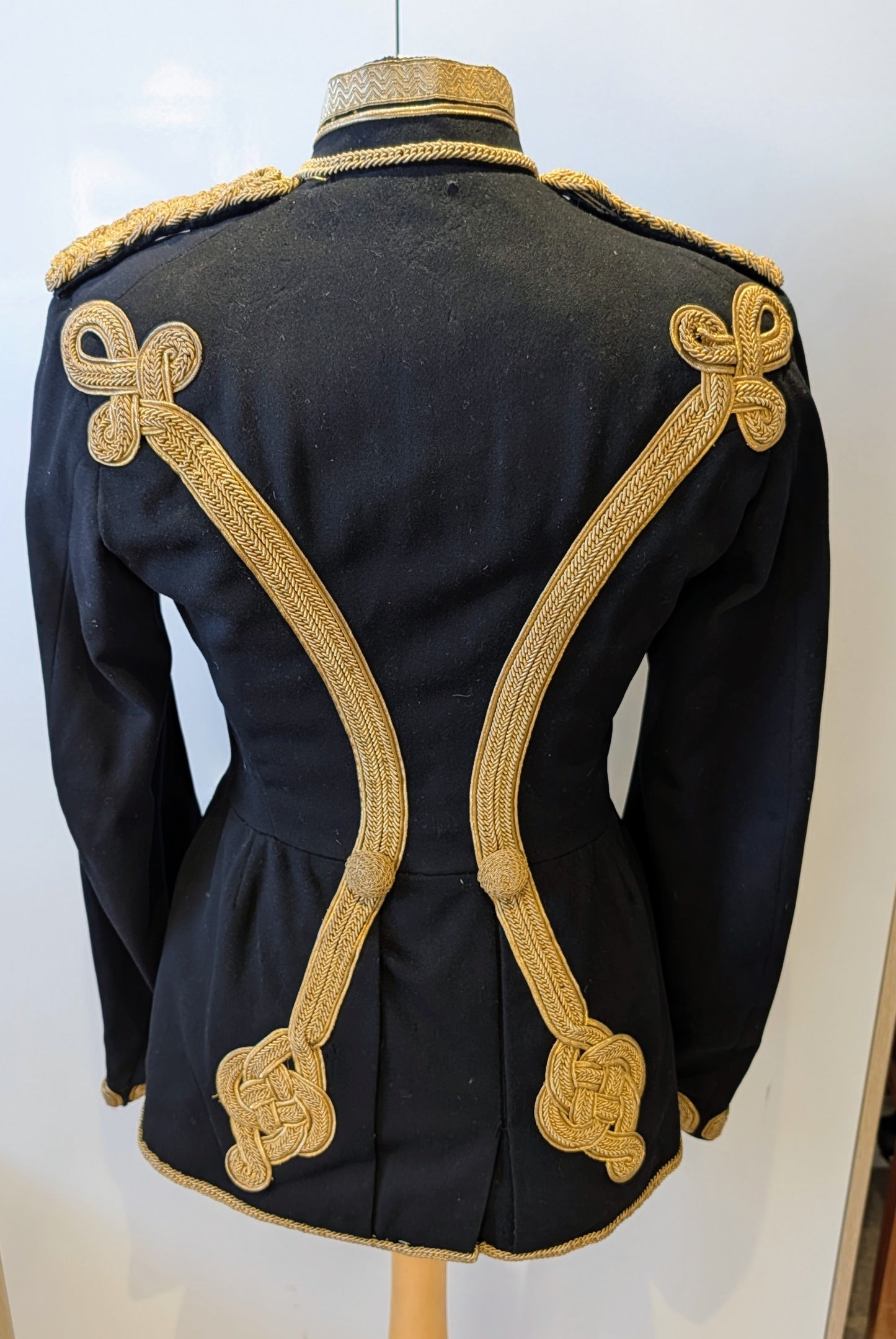 SOLD! Beautiful Original Early 20th Century 18th Hussars Full Dress Frogged Jacket