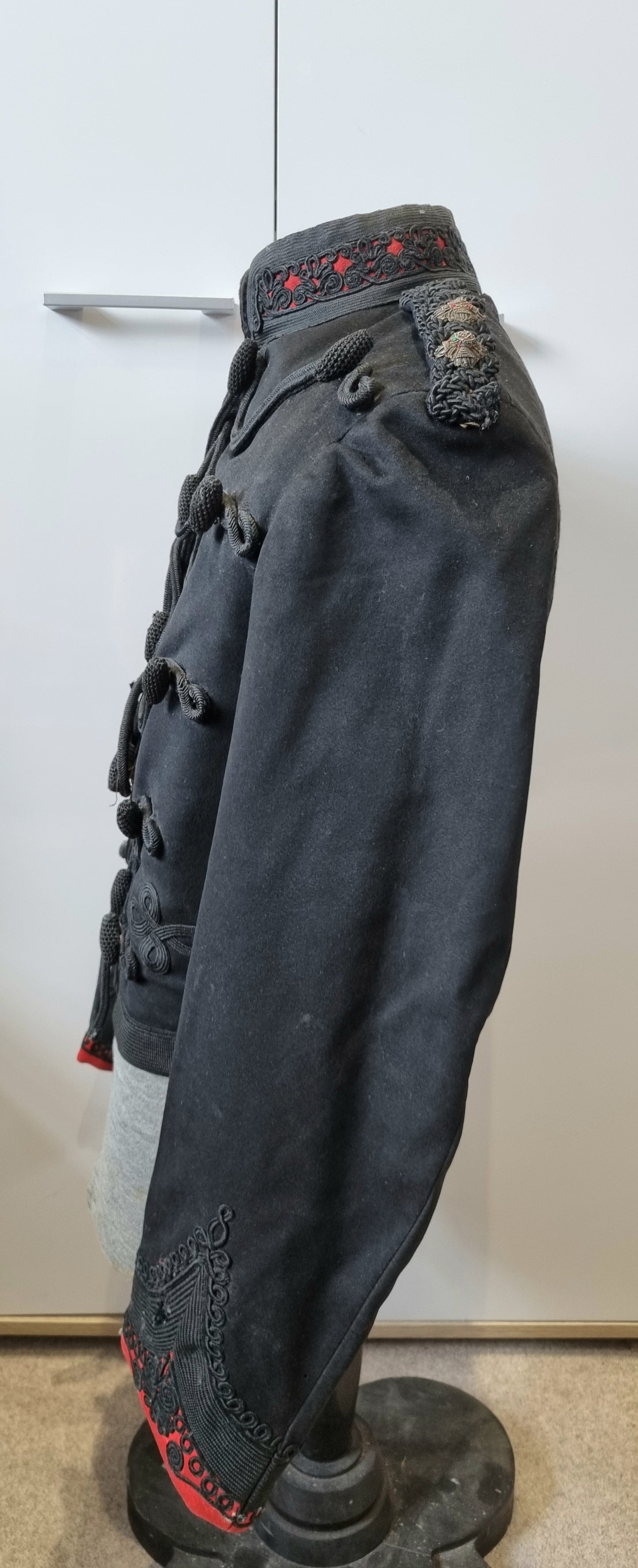 SOLD! Pre WW1 Edwardian King's Royal Rifle Corps Lieutenant's Frogged Mess Jacket