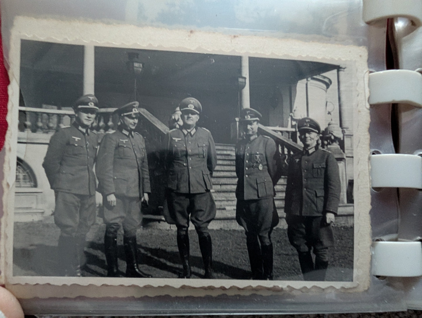 Small WW2 German Army Panzer Police Wehrmacht Photo Album