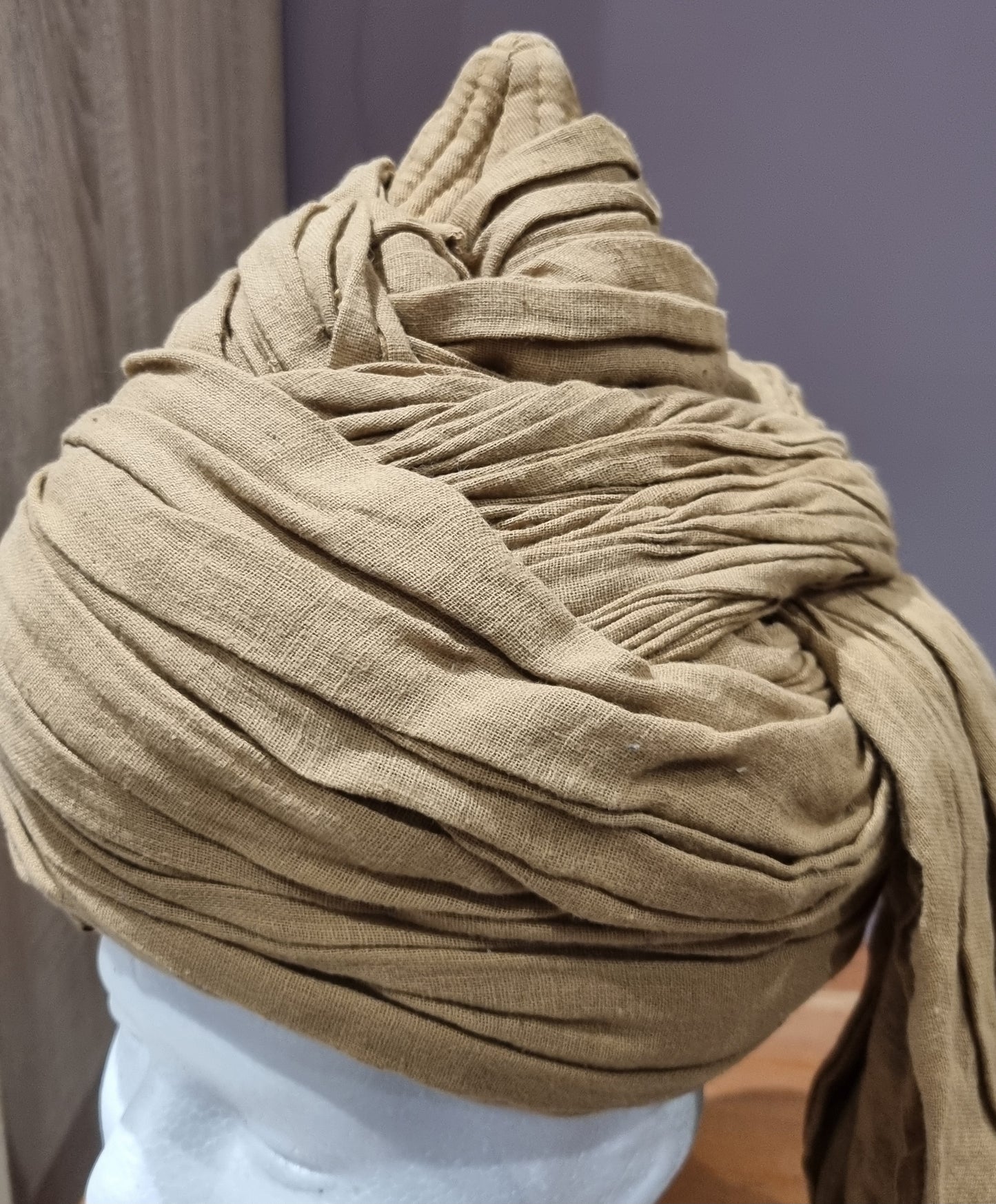 Very Rare WW2 Indian Army Sikh Khulla Pagri Turban