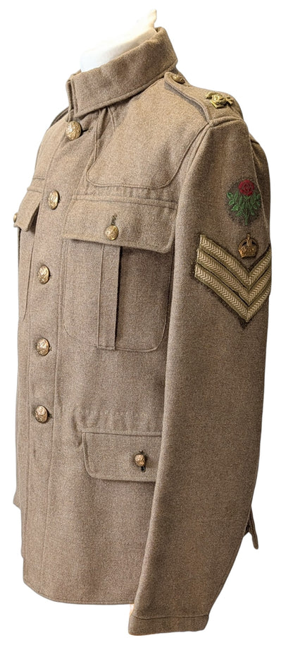 WW1 1902 Pattern ORs Tunic Jacket Lancashire Fusiliers Staff Sergeant 1916