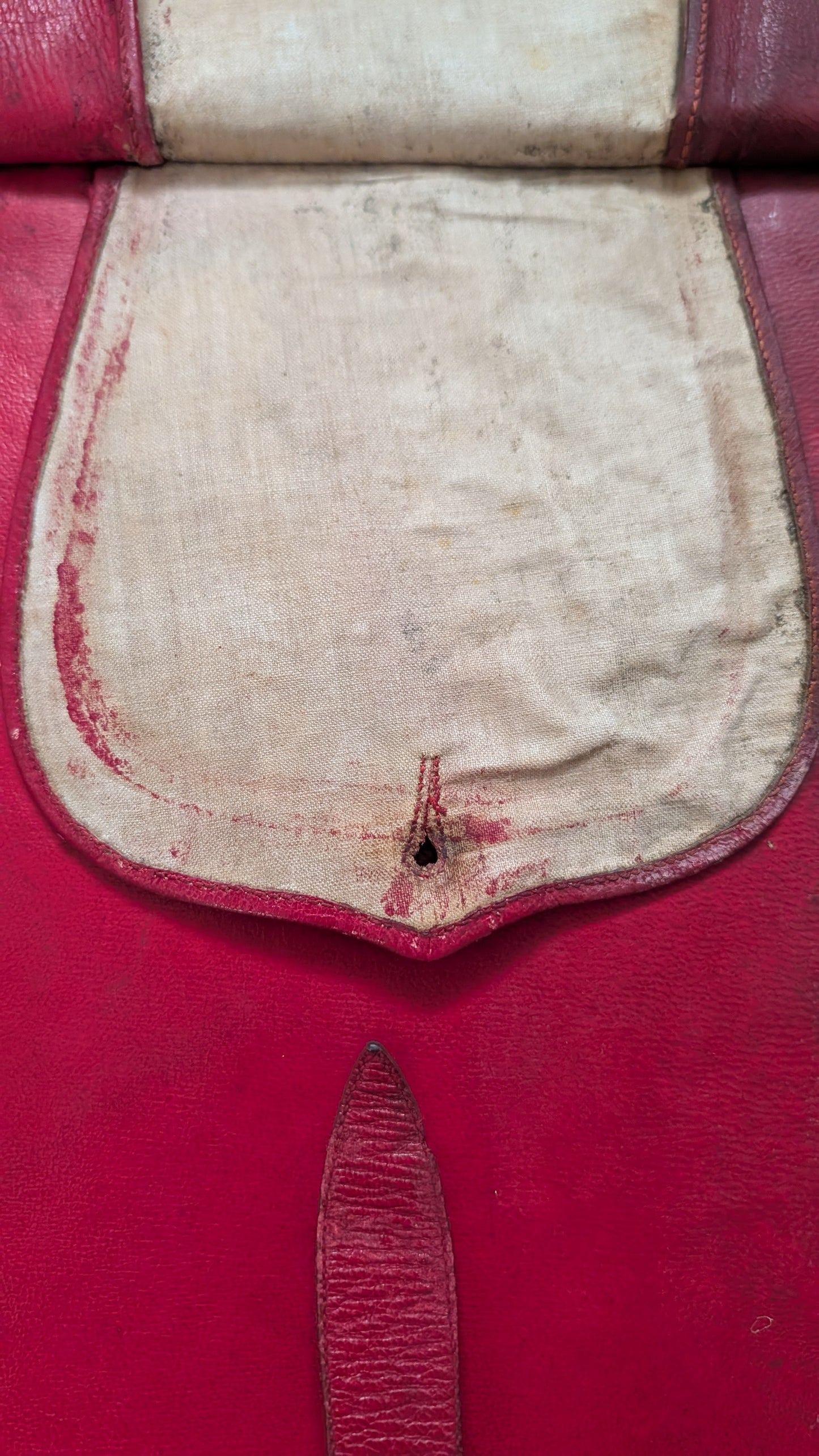 Rare Victorian Full Dress Sabretache Leicestershire Yeomanry Cavalry