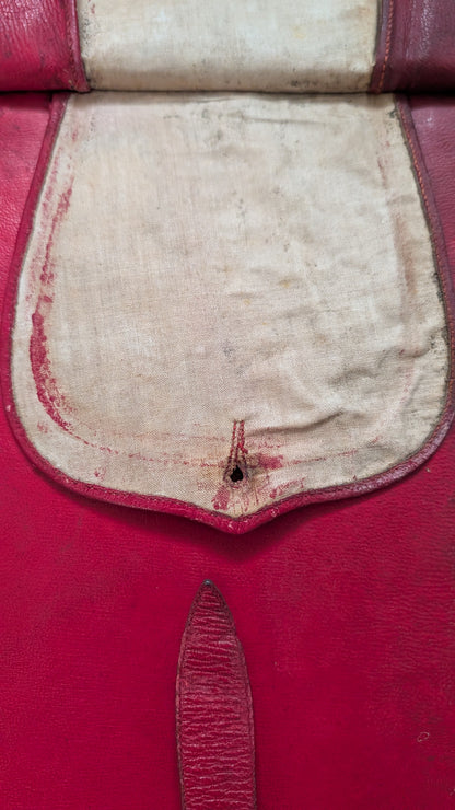 Rare Victorian Full Dress Sabretache Leicestershire Yeomanry Cavalry