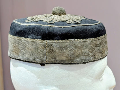 Victorian Lancashire Yeomanry Hussars Pill Box hat With Chinstrap