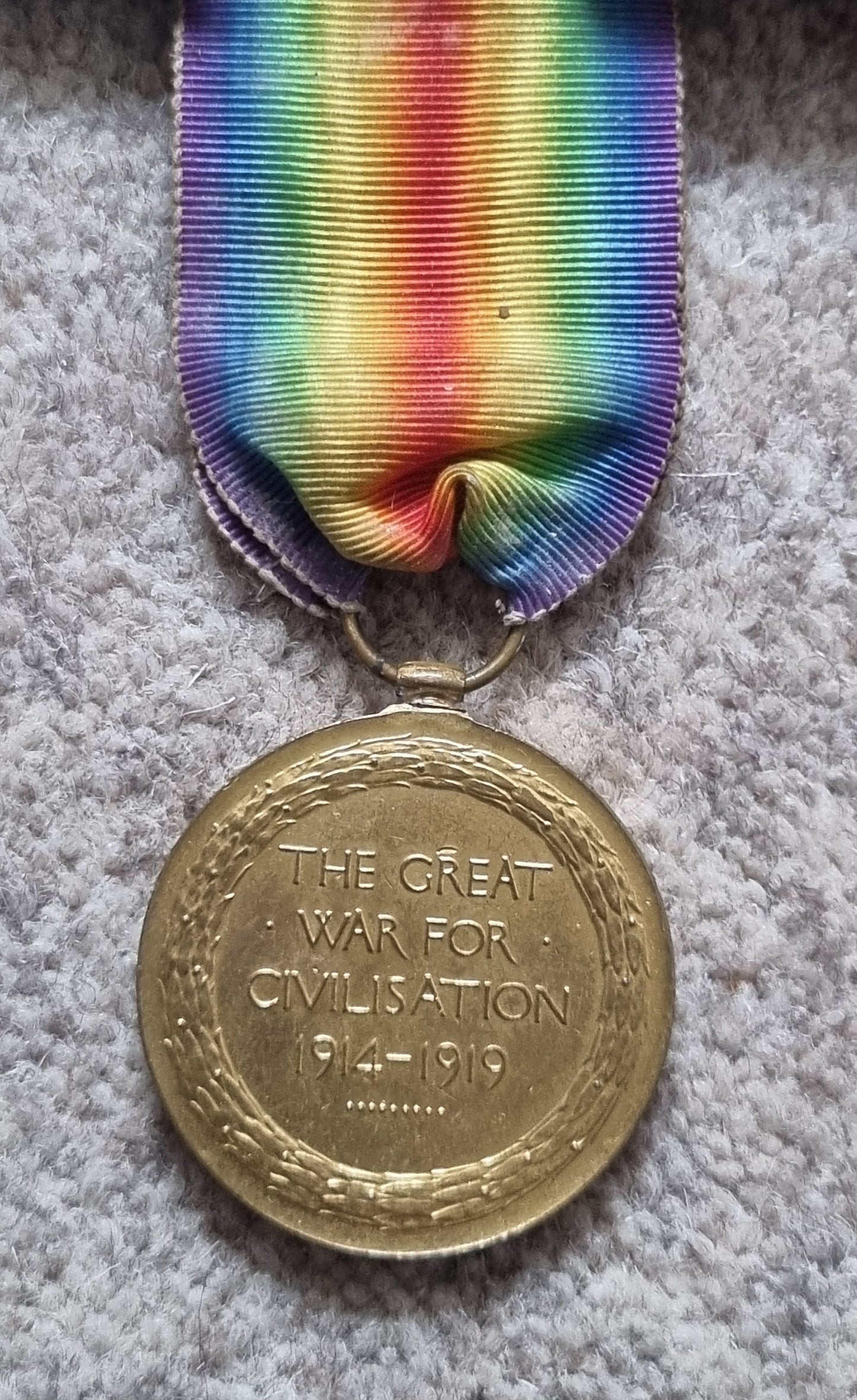 WW1 Trio Long Service & Good Conduct Medal Set to Leading Seaman Albert Victor Sharp- HMS Caroline (Jutland Interest)