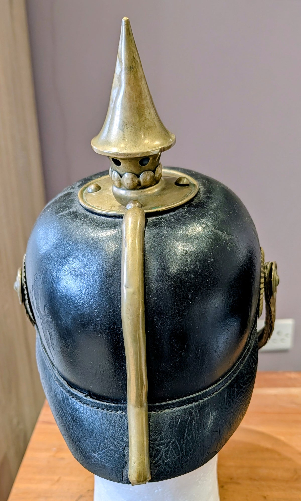 SOLD! M1886 Swedish Army Dragoons Dragoner  Pickelhaube WW1 Helmet